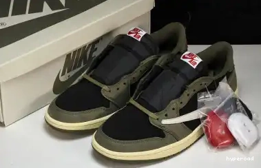 Hyperoad Jordan Air Travis Scott OLIVE OG BLACK x Low 1 0703
